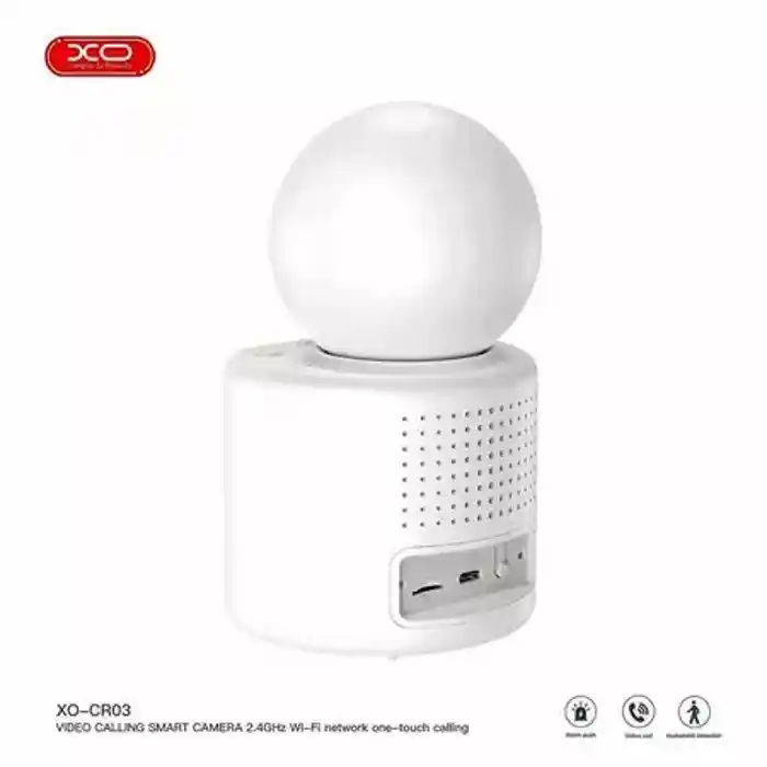 XO XO-CR03 200W Pixel Bi-directional Video Calling Smart Camera (2.4G Wireless WiFi)